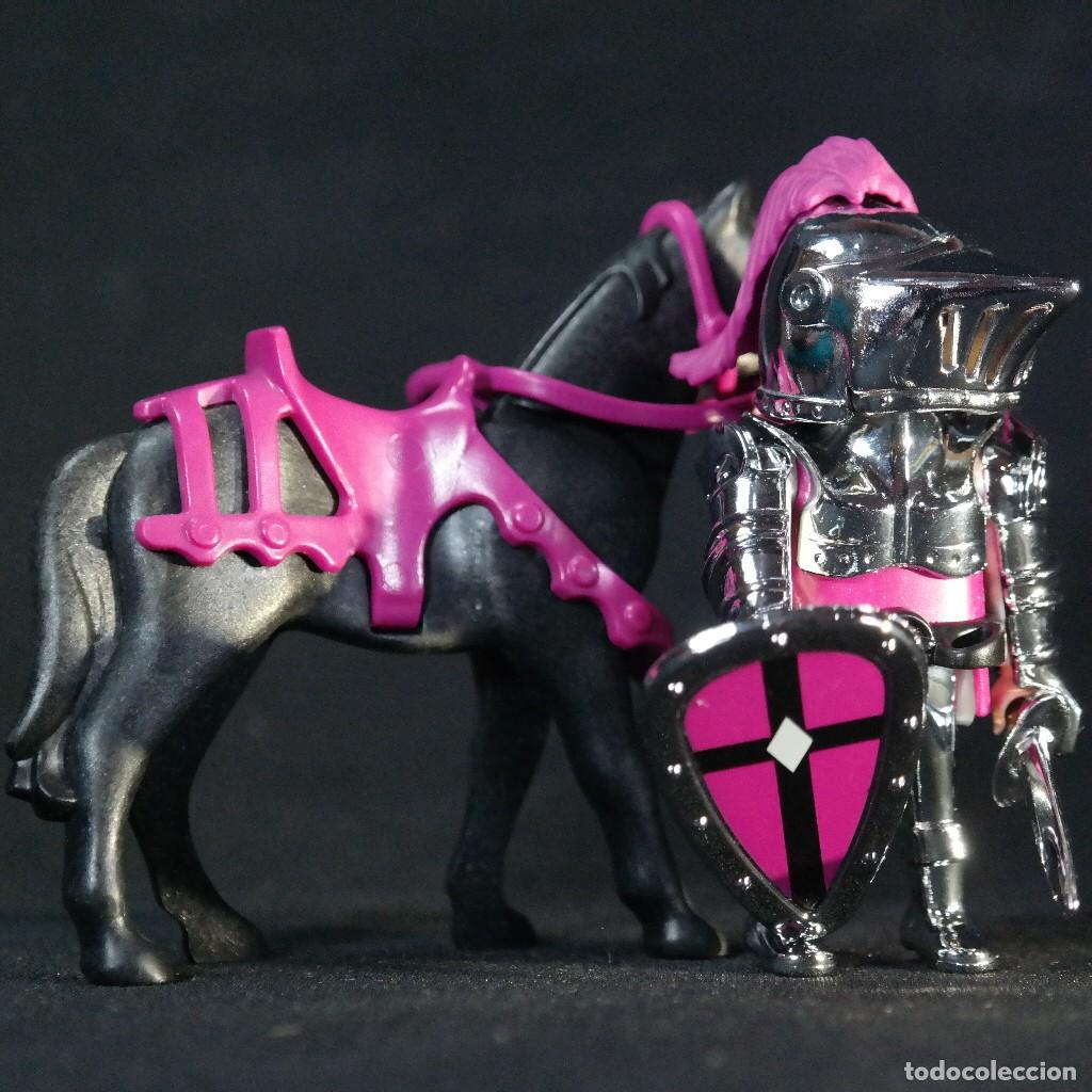 Playmobil: Playmobil caballero cromado con caballo 4434 ☼
