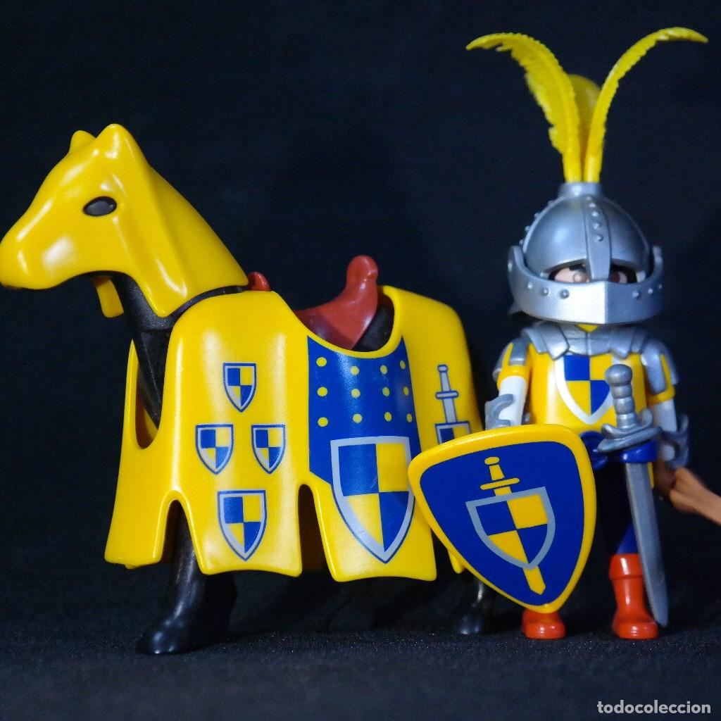 Playmobil: Playmobil caballero medieval con caballo ☼