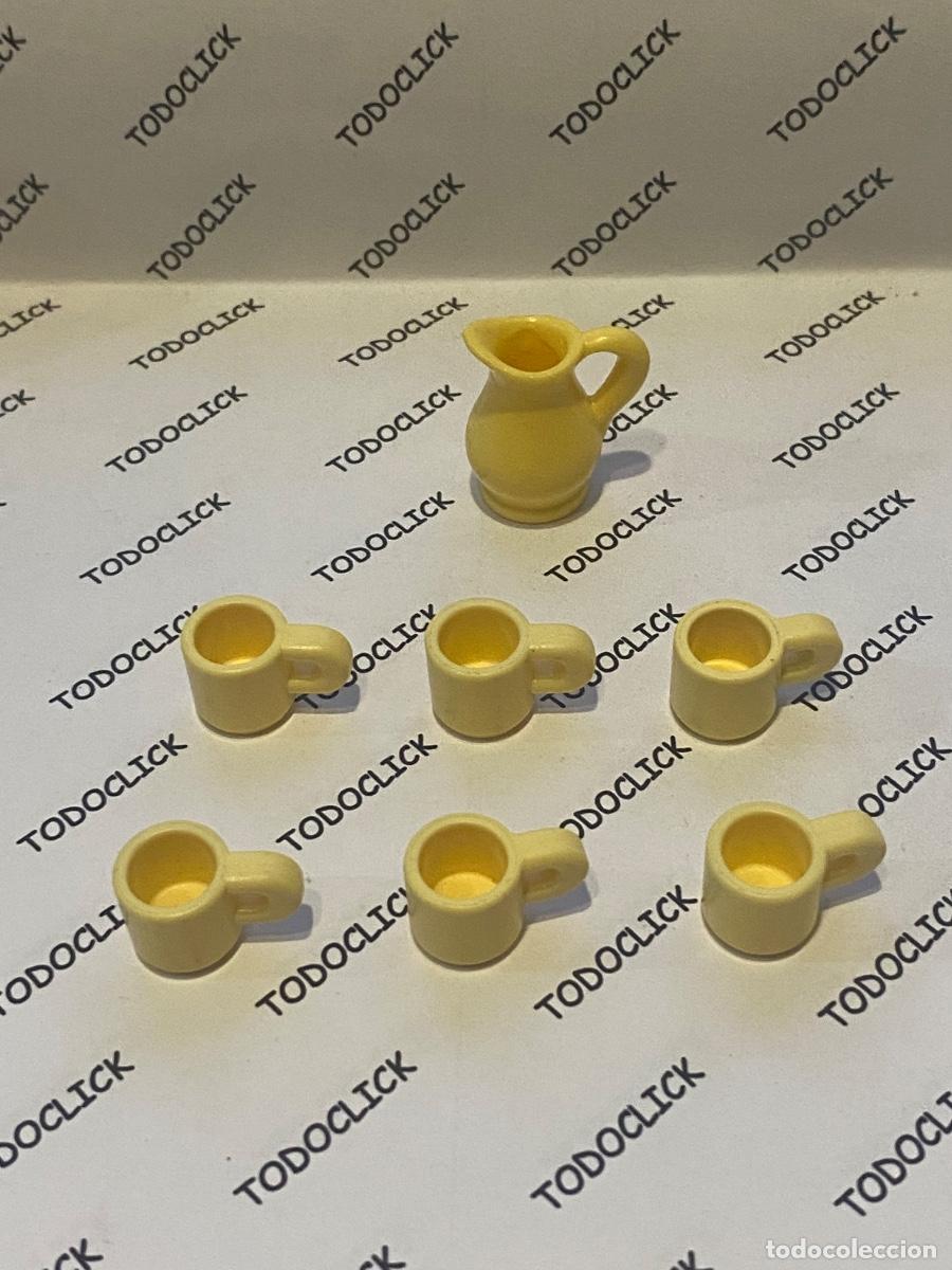 Playmobil: Playmobil cafetera y pocillos (pedido m&iacute;nimo 5&euro;)