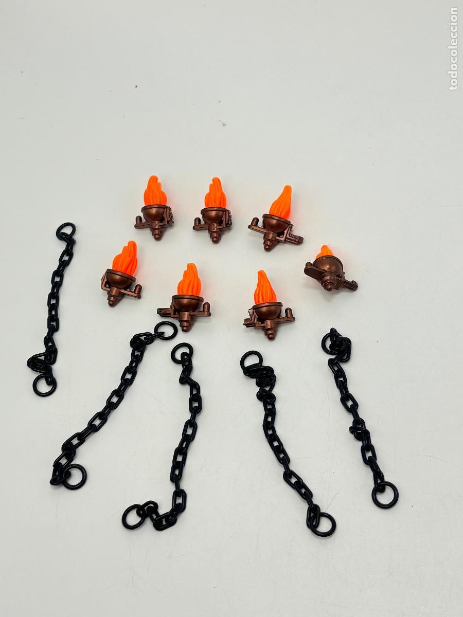 Playmobil: Playmobil 4270 cadena con candelabros defec&oacute; lateral circo romano