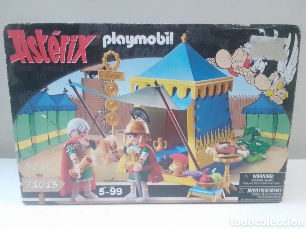 Playmobil: Caja vac&iacute;a Playmobil Ast&eacute;rix REF 71015.