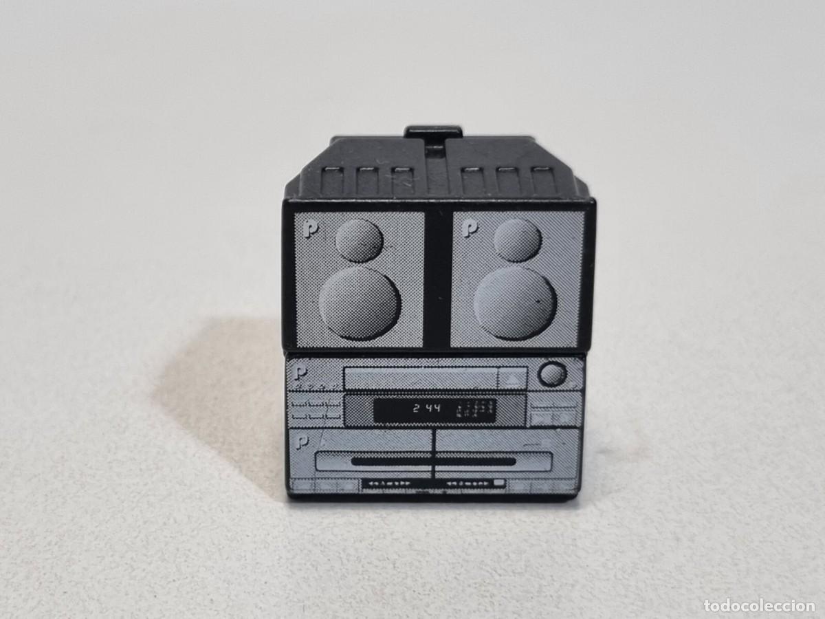 Playmobil: Playmobil 3230 3966 Pieza Equipo Musica Altavoces Radio Hifi Dvd Vhs Casa Salon