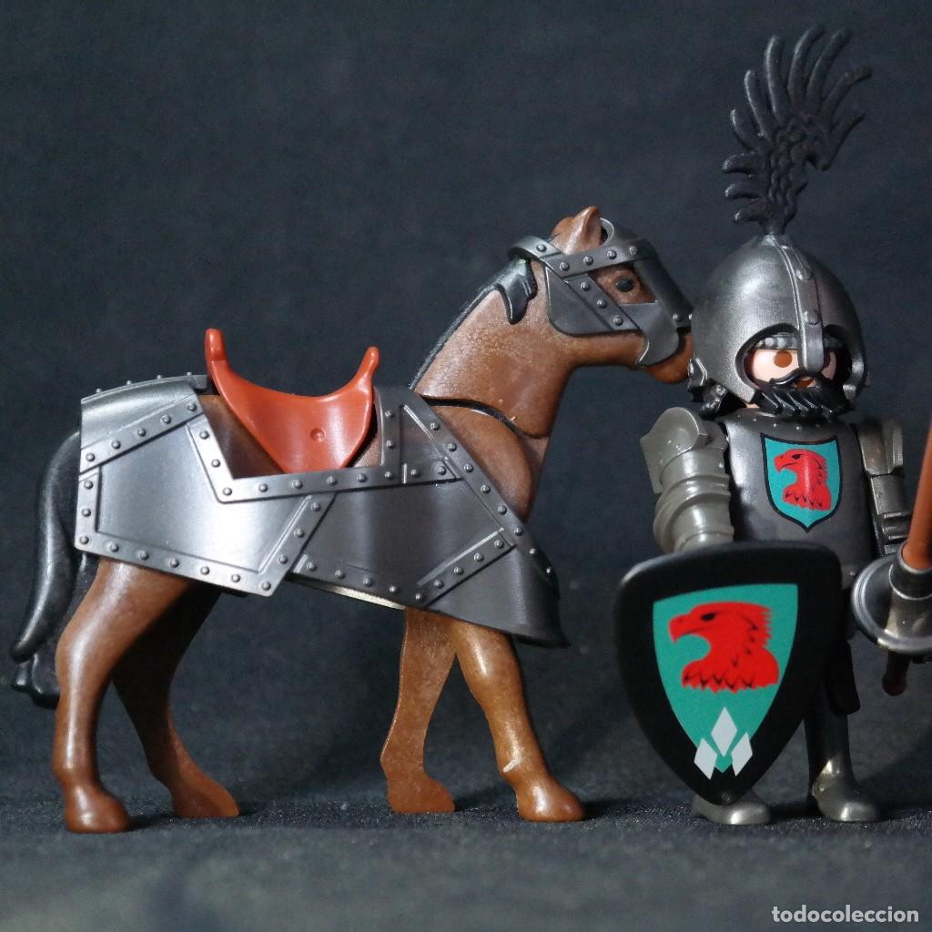 Playmobil: Playmobil caballero medieval con caballo ☼