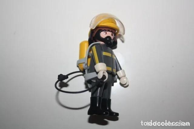 Playmobil: Playmobil Bombero con equipo completo FIGURA