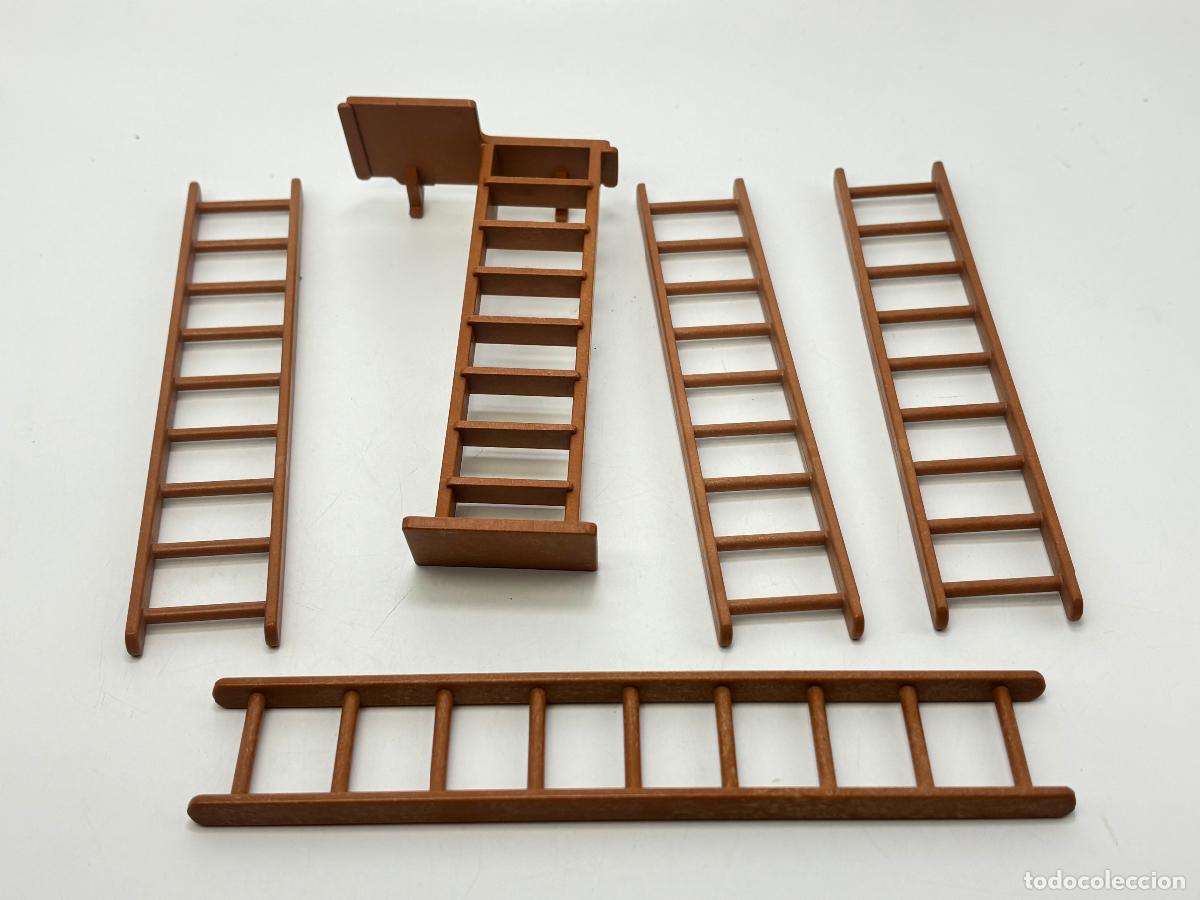 Playmobil: Playmobil lote escalera torre tejado castillo