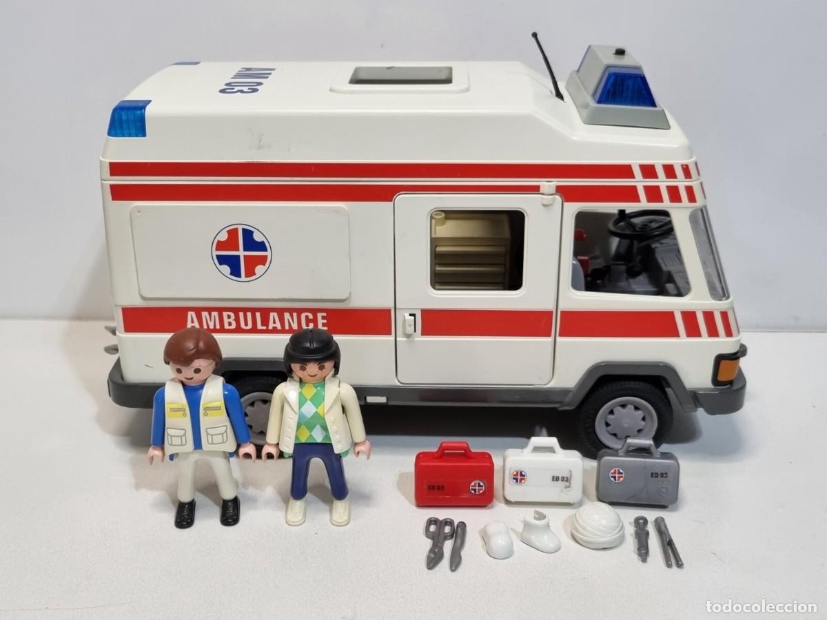 Playmobil: Playmobil 3925 Vehiculo AM03 Ambulancia Hospital Medico Doctor Enfermera