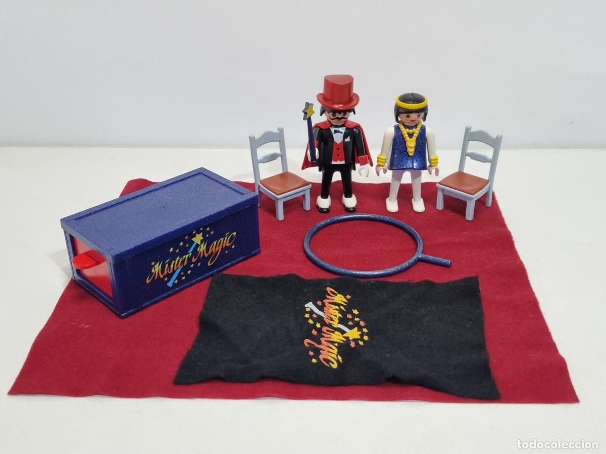 Playmobil: Playmobil 3725 Set Mister Magic Mago Magia Circo Circus Romani Caja Magica