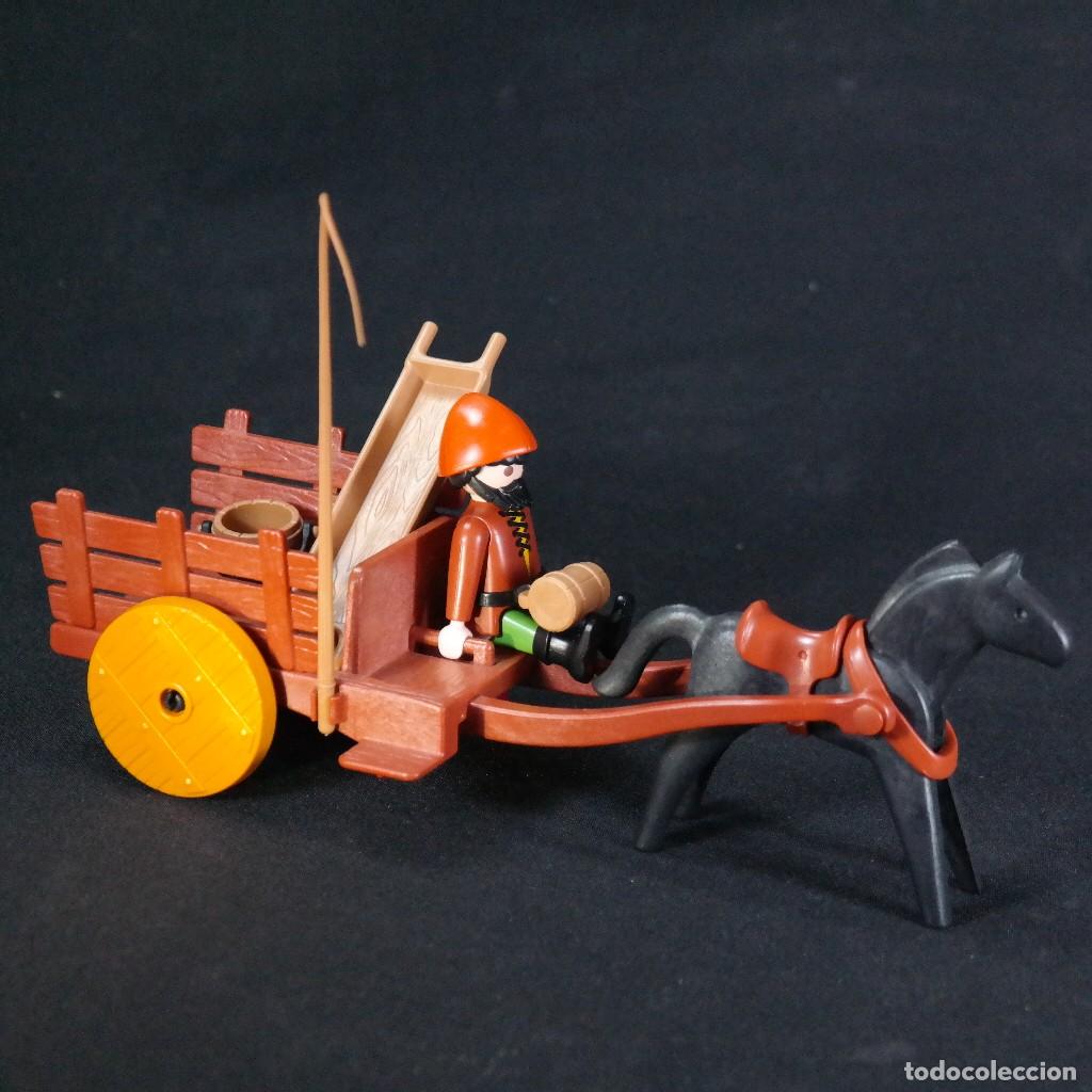 Playmobil: Playmobil carro medieval con figura ☼