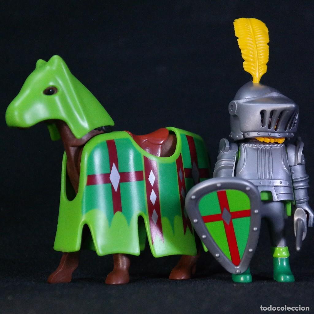 Playmobil: Playmobil caballero medieval con caballo ☼