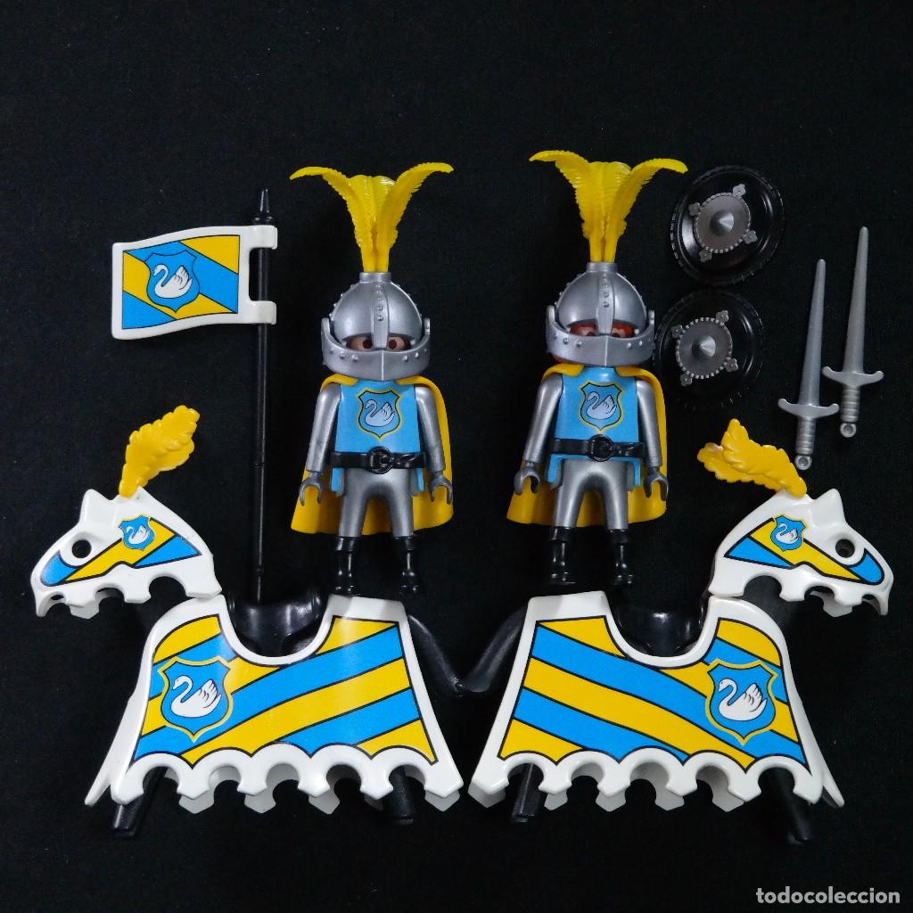 Playmobil: Playmobil dos caballeros de cisne ☼