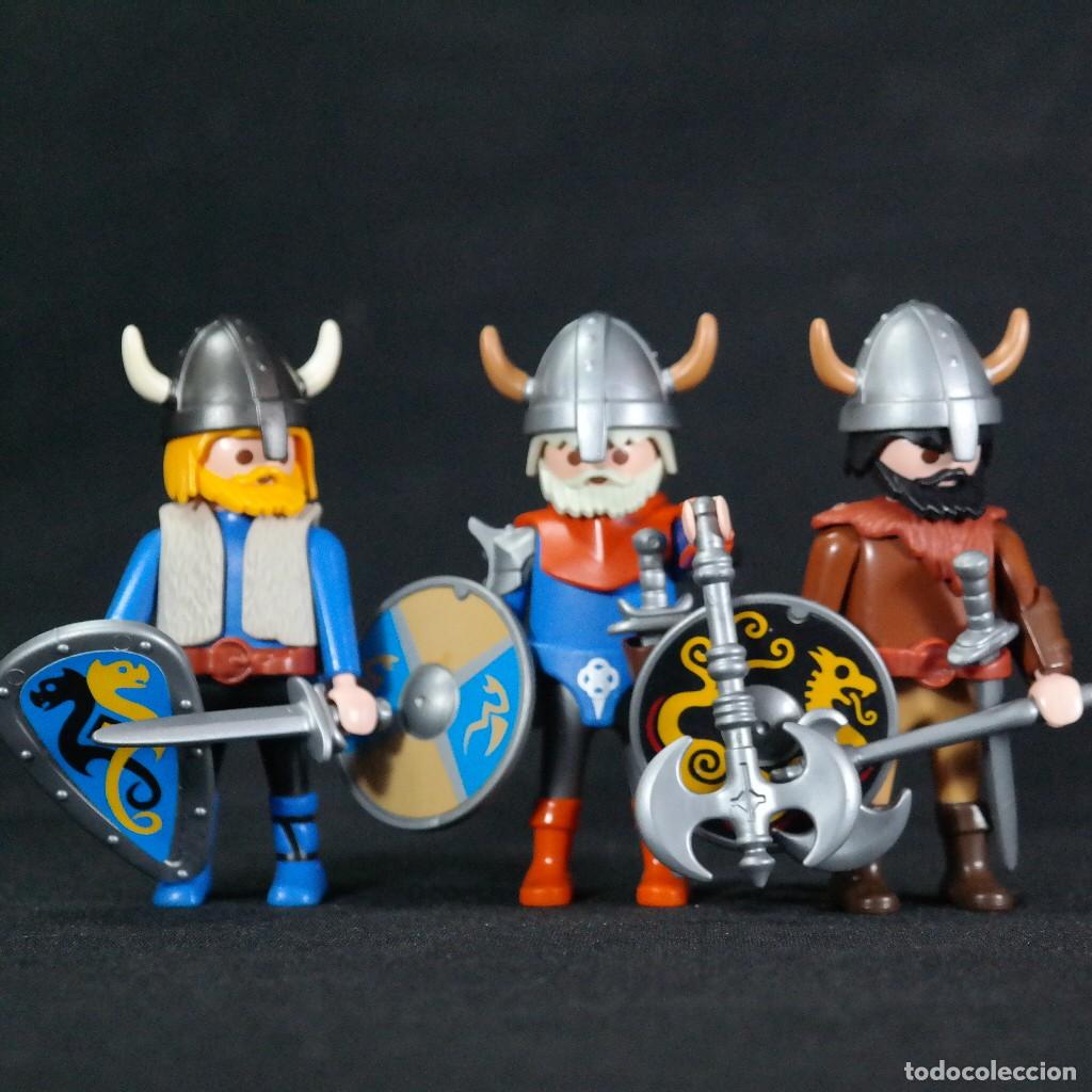 Playmobil: Playmobil tres vikingos ☼