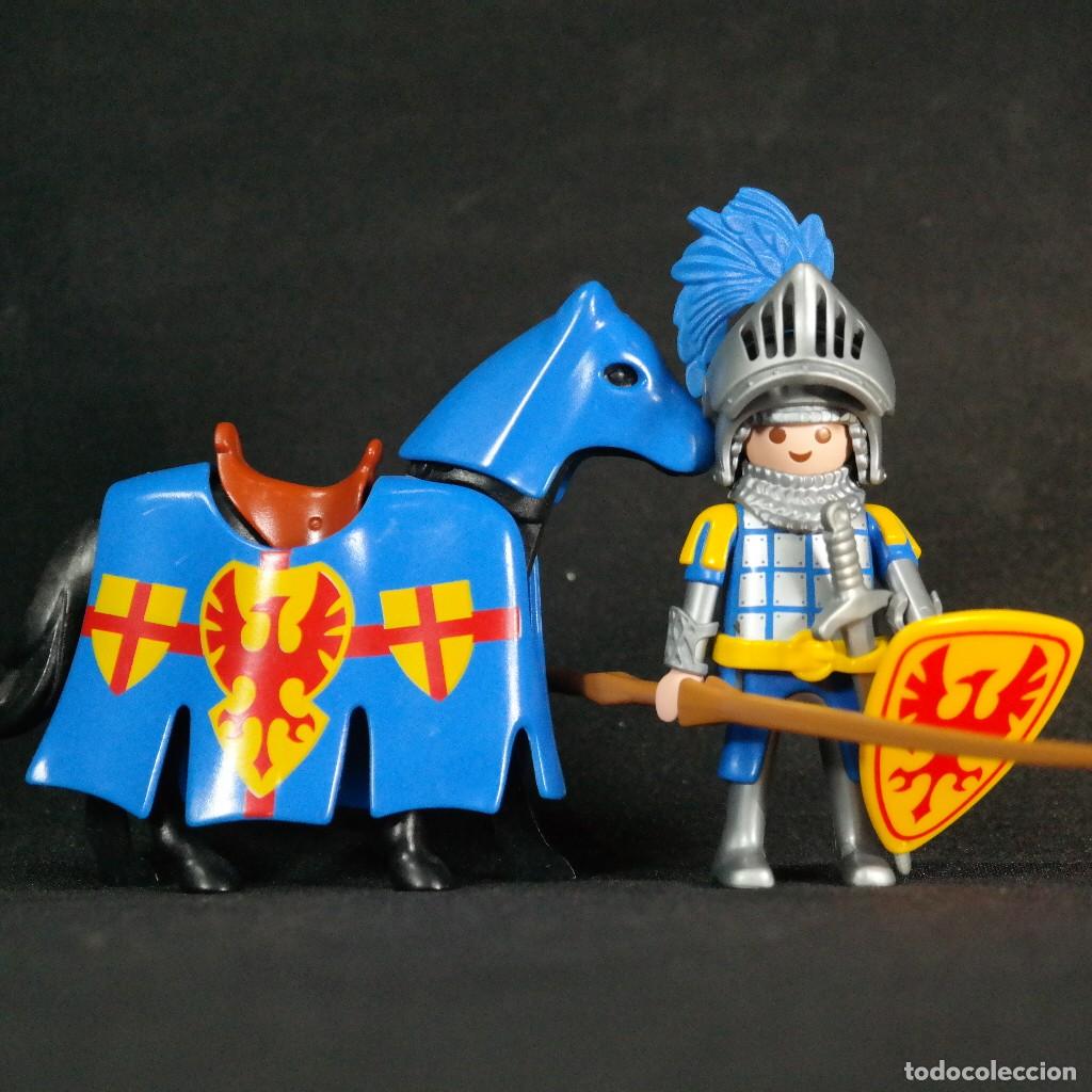 Playmobil: Playmobil caballero medieval con caballo ☼