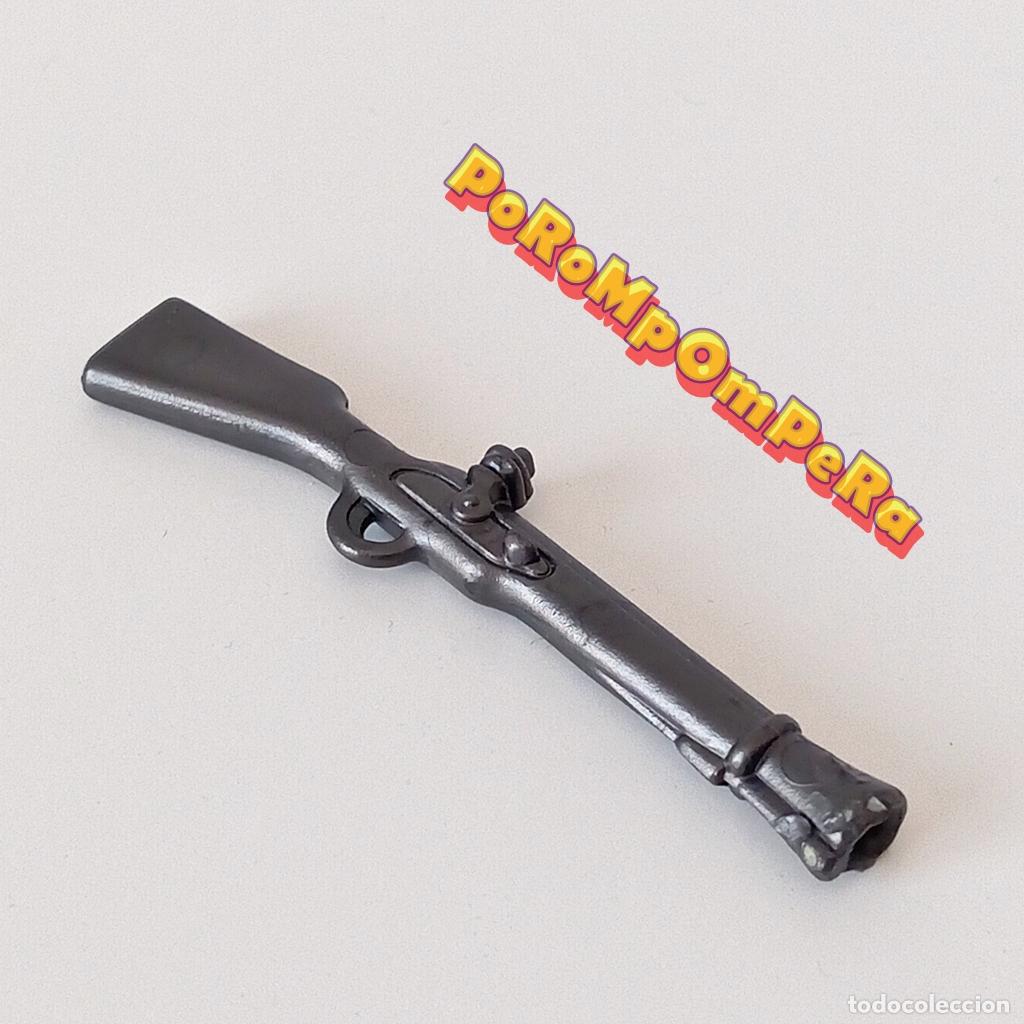 Playmobil: PLAYMOBIL mosquete pirata oscuro metalizado trabuco rifle escopeta arma soldado U2