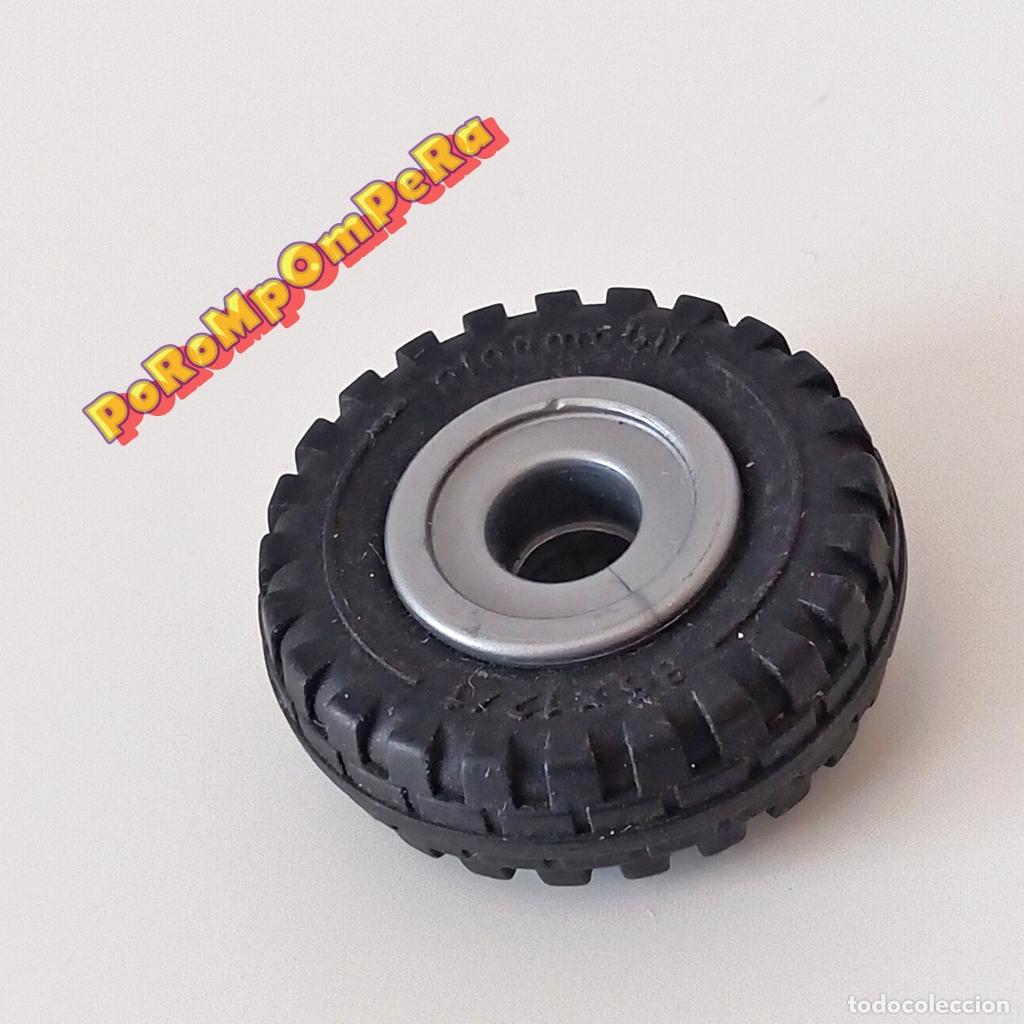 Playmobil: PLAYMOBIL rueda 35x12/1 3074 4209 4495 4497 5149 5296 6210 6212 7439 neum&aacute;tico veh&iacute;culo U2