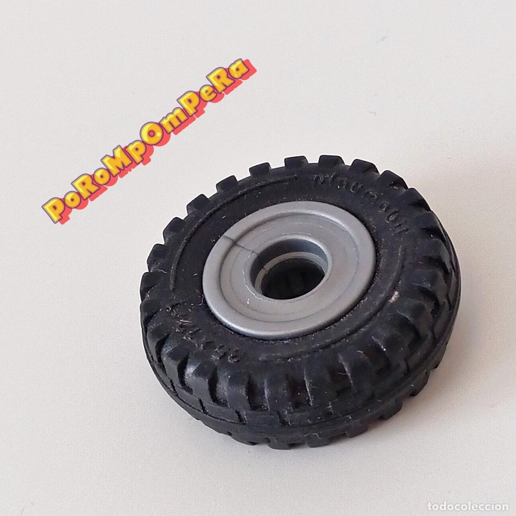 Playmobil: PLAYMOBIL rueda 35x12/1 3074 4209 4495 4497 5149 5296 6210 6212 7439 neum&aacute;tico veh&iacute;culo U2