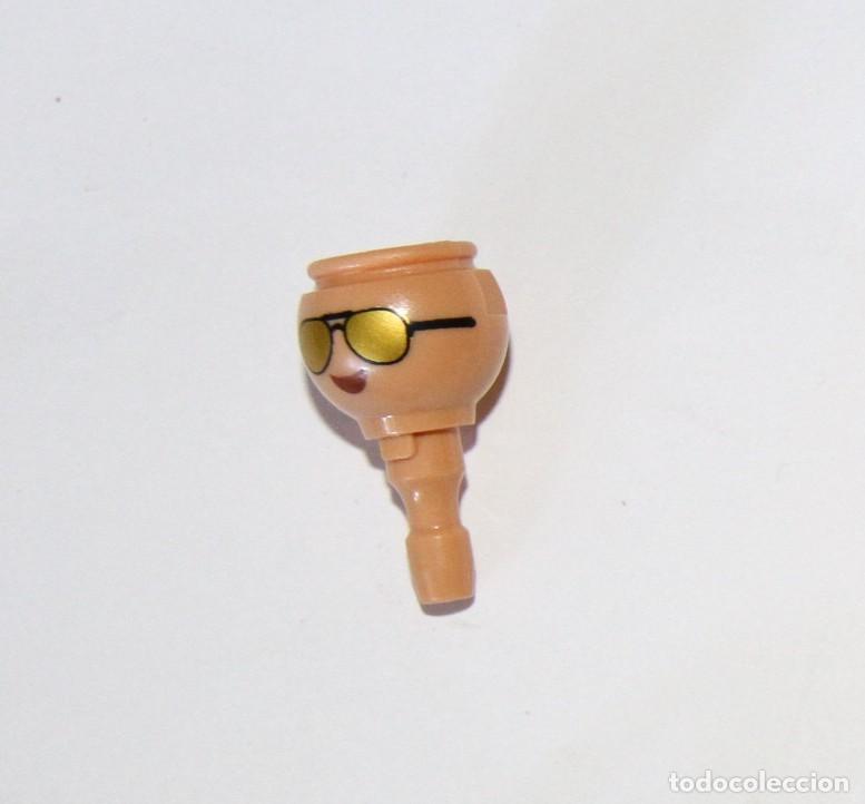 Playmobil: PLAYMOBIL MEDIEVAL CABEZA HOMBRE PIRATA GUERRERO REPUESTO GAFAS