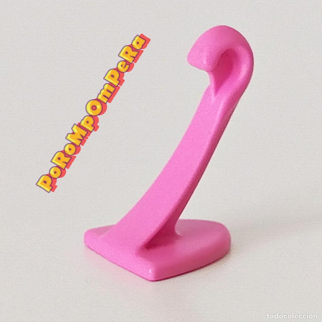 Playmobil: PLAYMOBIL soporte rosa para peluca sal&oacute;n de belleza peluquer&iacute;a 5487 U2