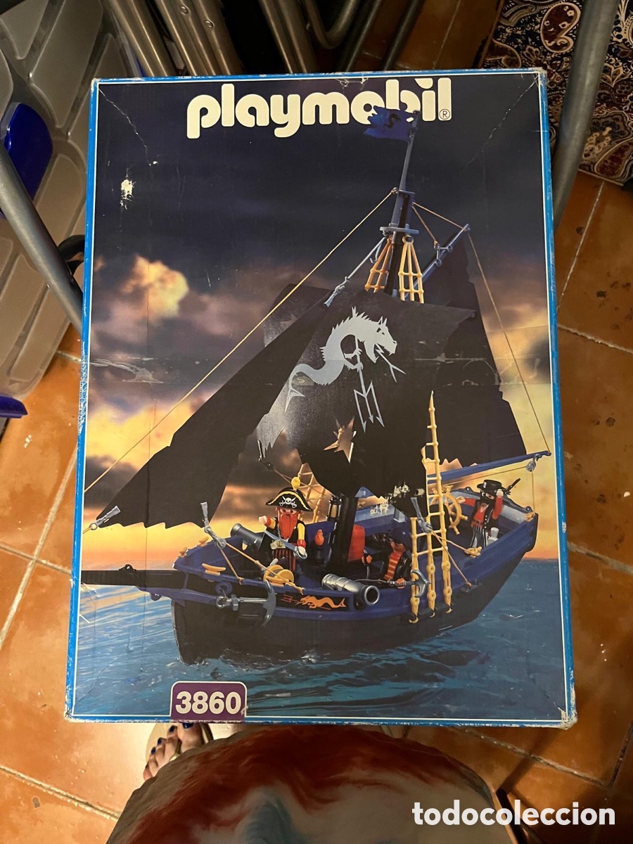 Playmobil: Barco pirata de playmobil 3860