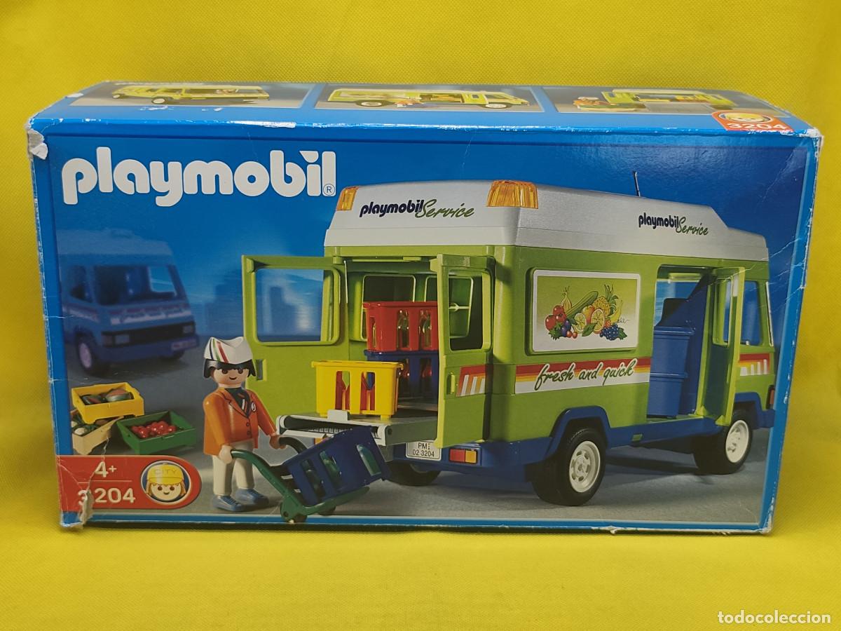 Playmobil: Playmobil Furgoneta de fruta con rampa REF 3204