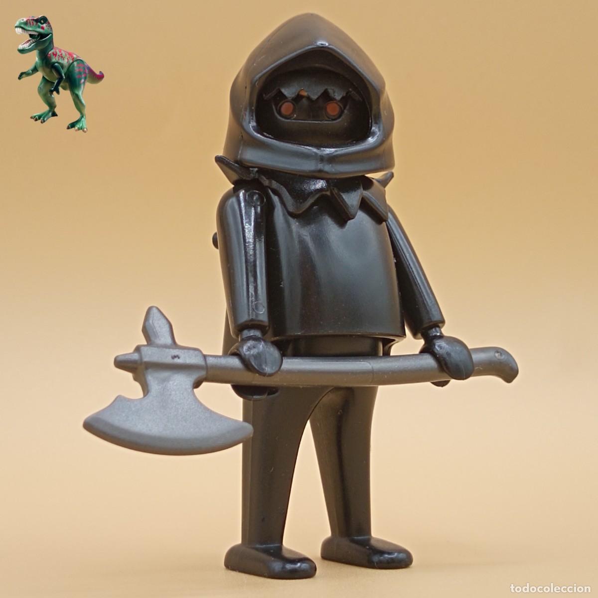 Playmobil: Playmobil figura verdugo encapuchado capucha hacha ejecutor castillo medieval