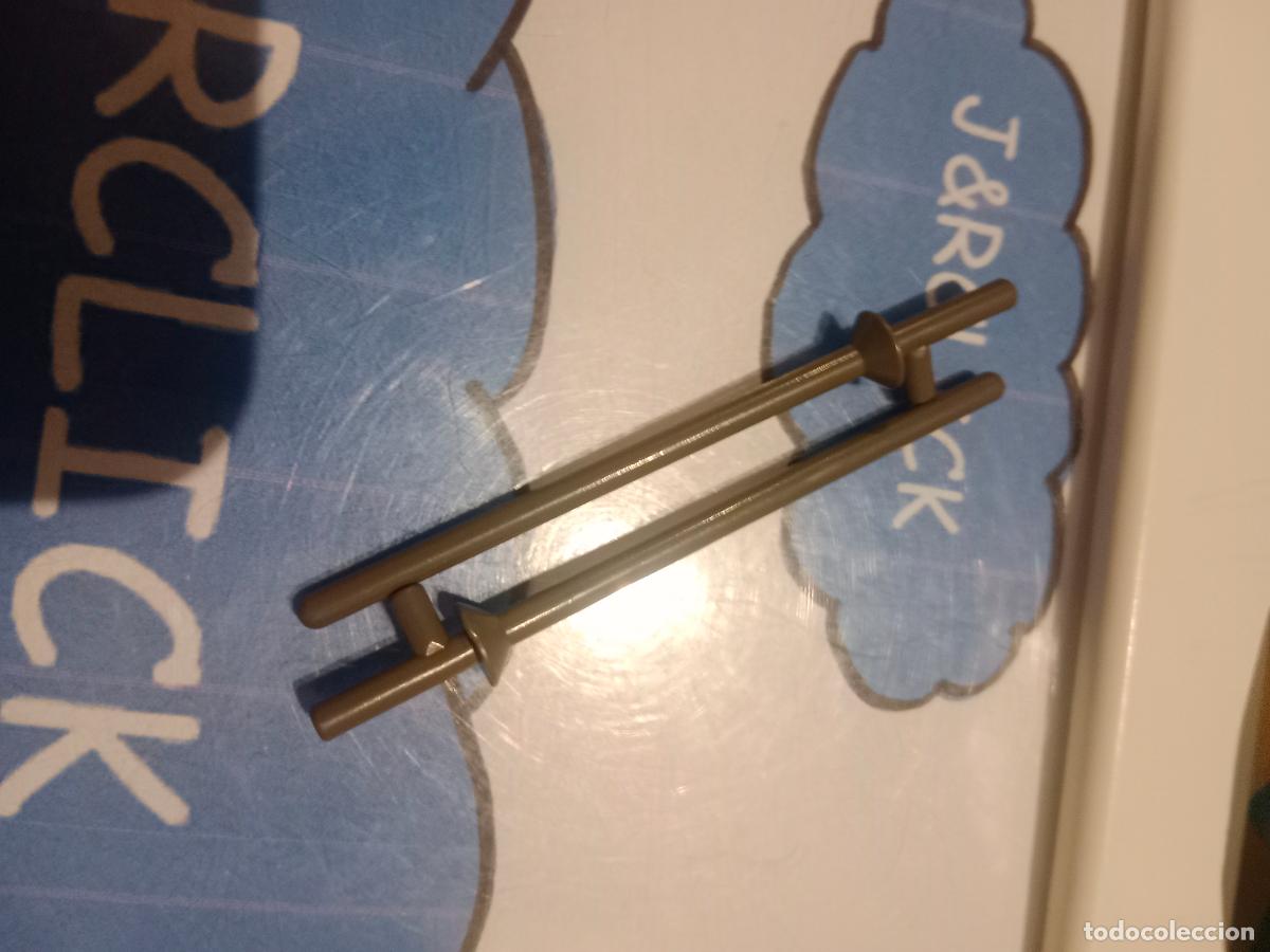 Playmobil: Playmobil repuesto gris lanzas