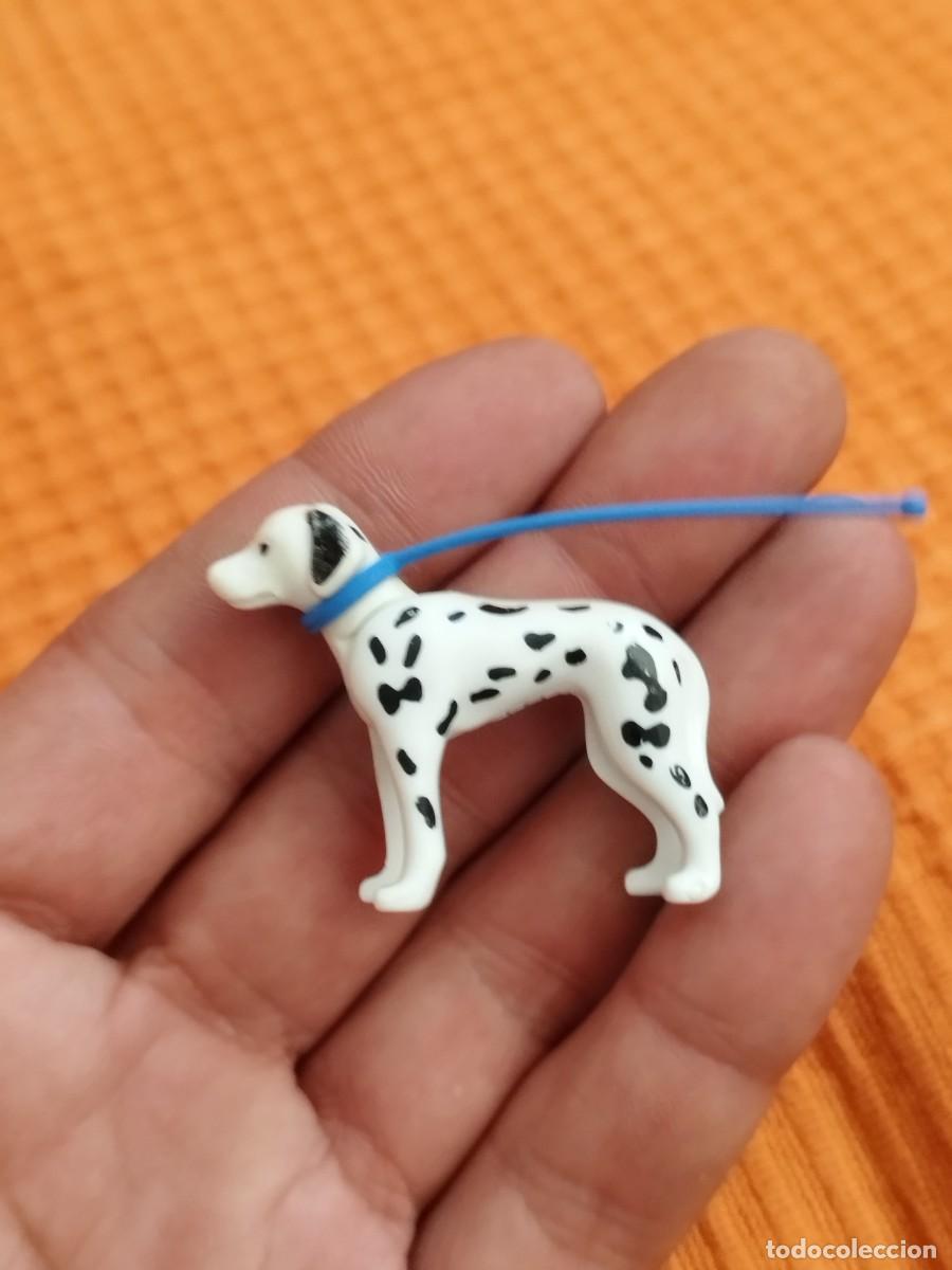 Playmobil: Figura Playmobil, perro d&aacute;lmata. Animal de compa&ntilde;&iacute;a.