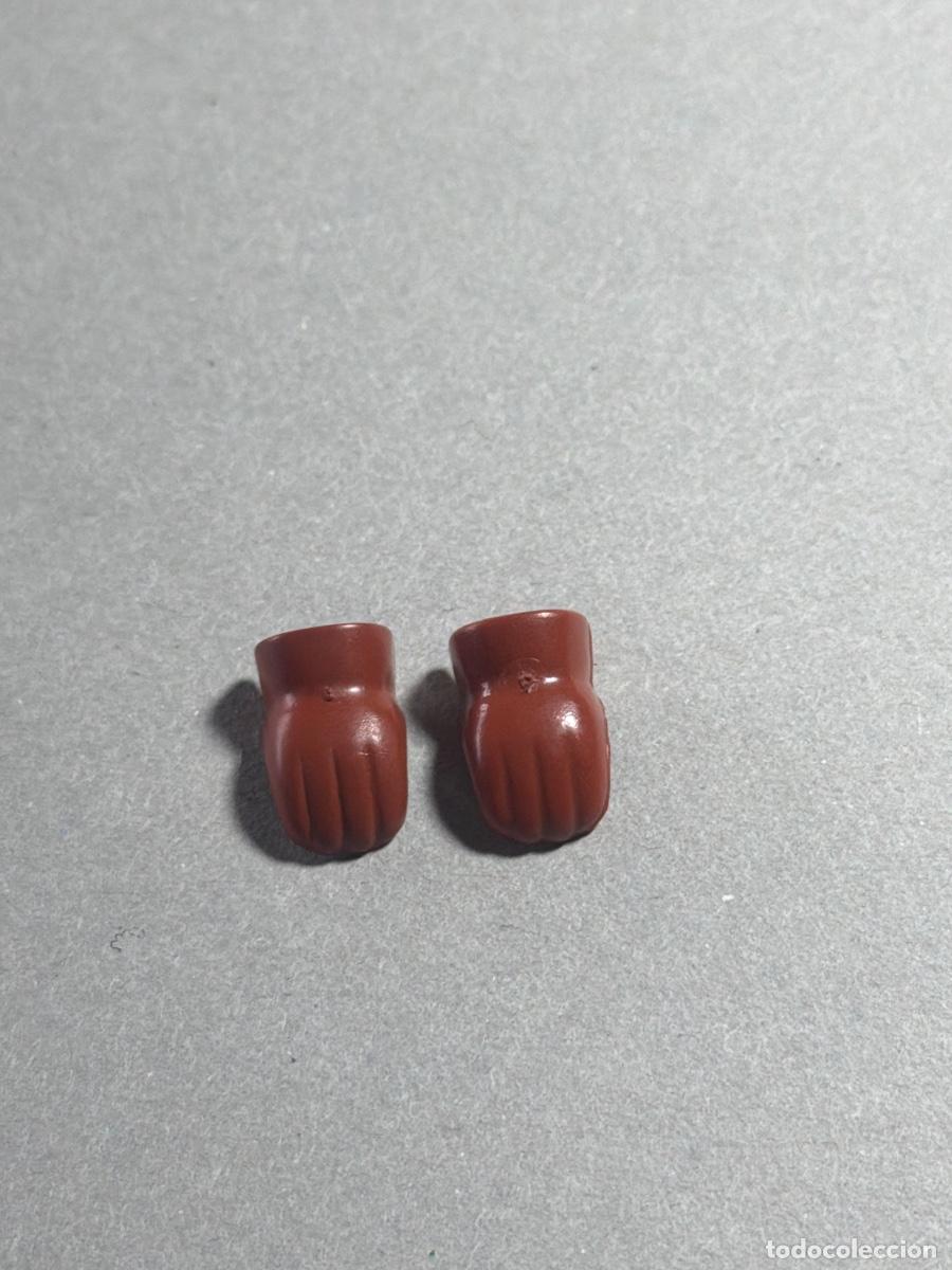 Playmobil: Guantes marrones complemento Playmobil accesorio