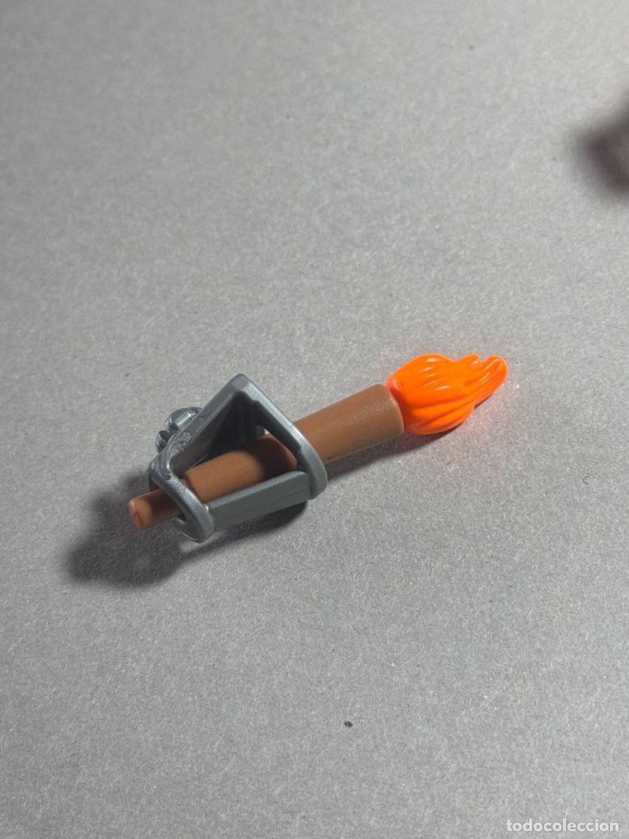 Playmobil: Fuego bala misil antorcha llama hoguera medieval oeste egipto accesorio complemento Playmobil