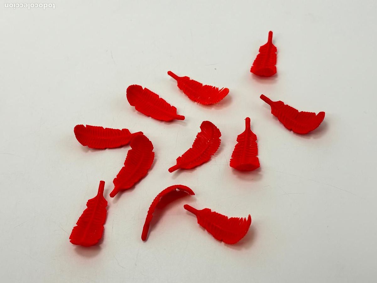 Playmobil: Playmobil lote pluma rojo sombrero pirata ingles victoriano