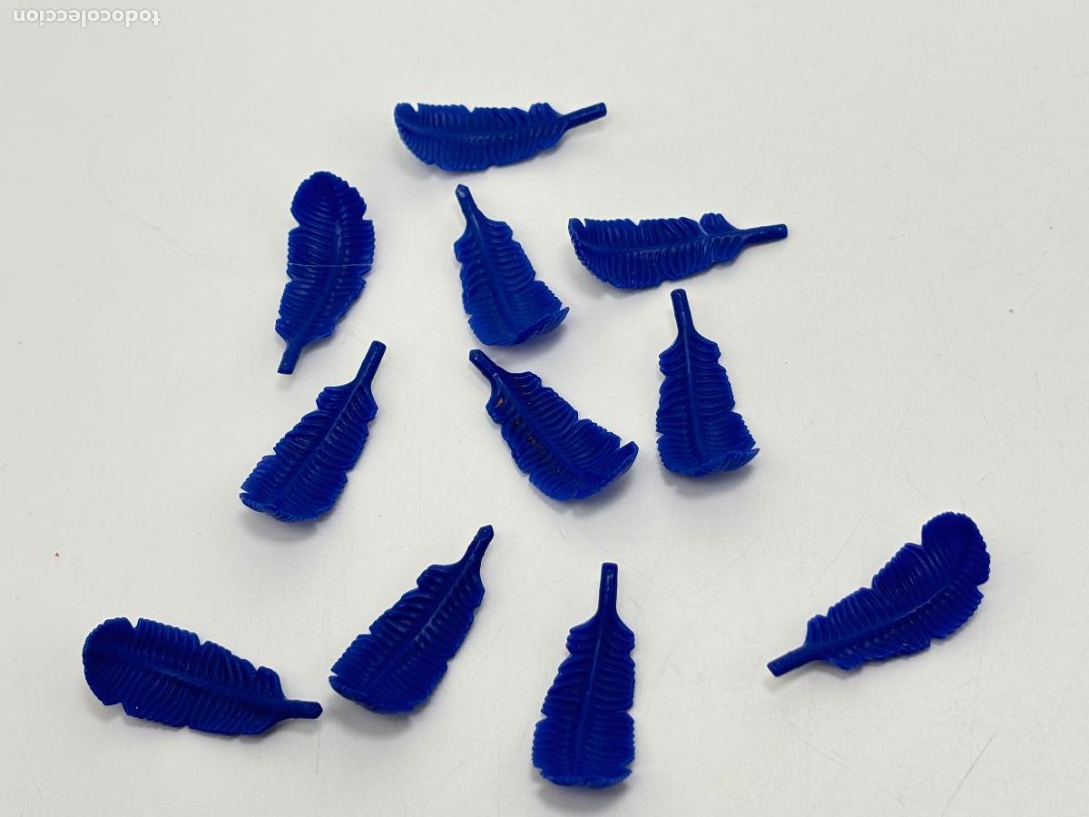 Playmobil: Playmobil lote pluma azul sombrero pirata ingles victoriano