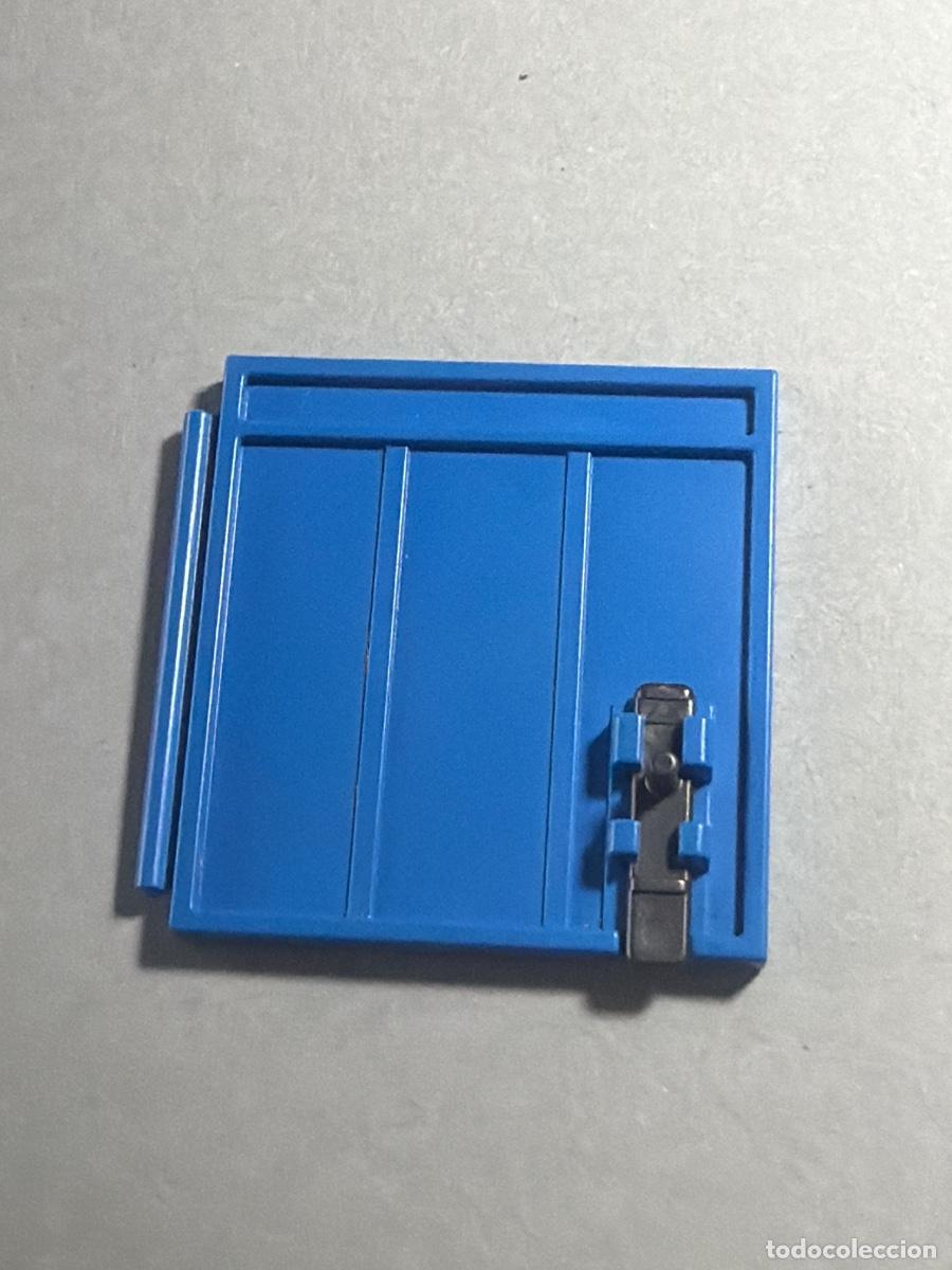 Playmobil: Valla puerta granja con cerrojo cerca montaje verja accesorio complemento decoracion Playmobil