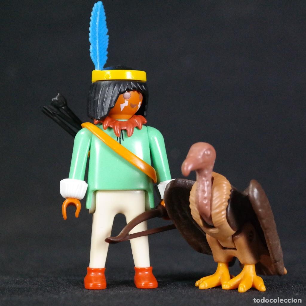Playmobil: Playmobil indio con buitre ☼