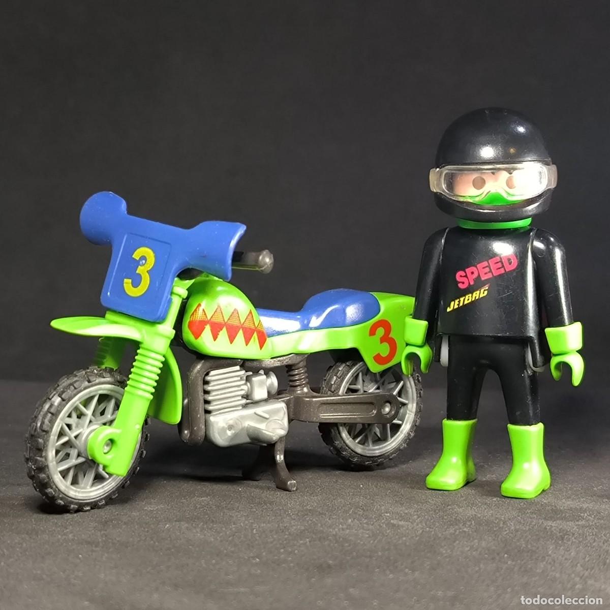 Playmobil: Playmobil moto con corredor ☼