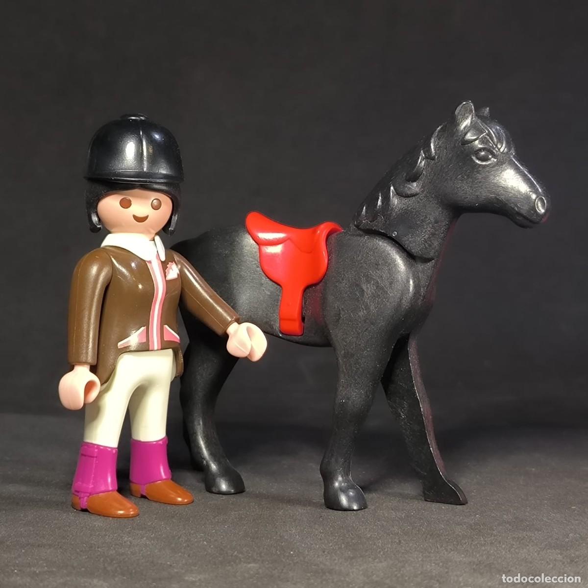 Playmobil: Playmobil jinete con caballo ☼