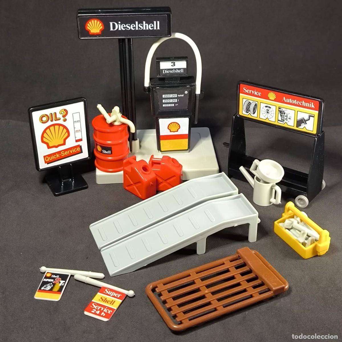 Playmobil: Playmobil accesorios de estacion de servicio Shell ☼