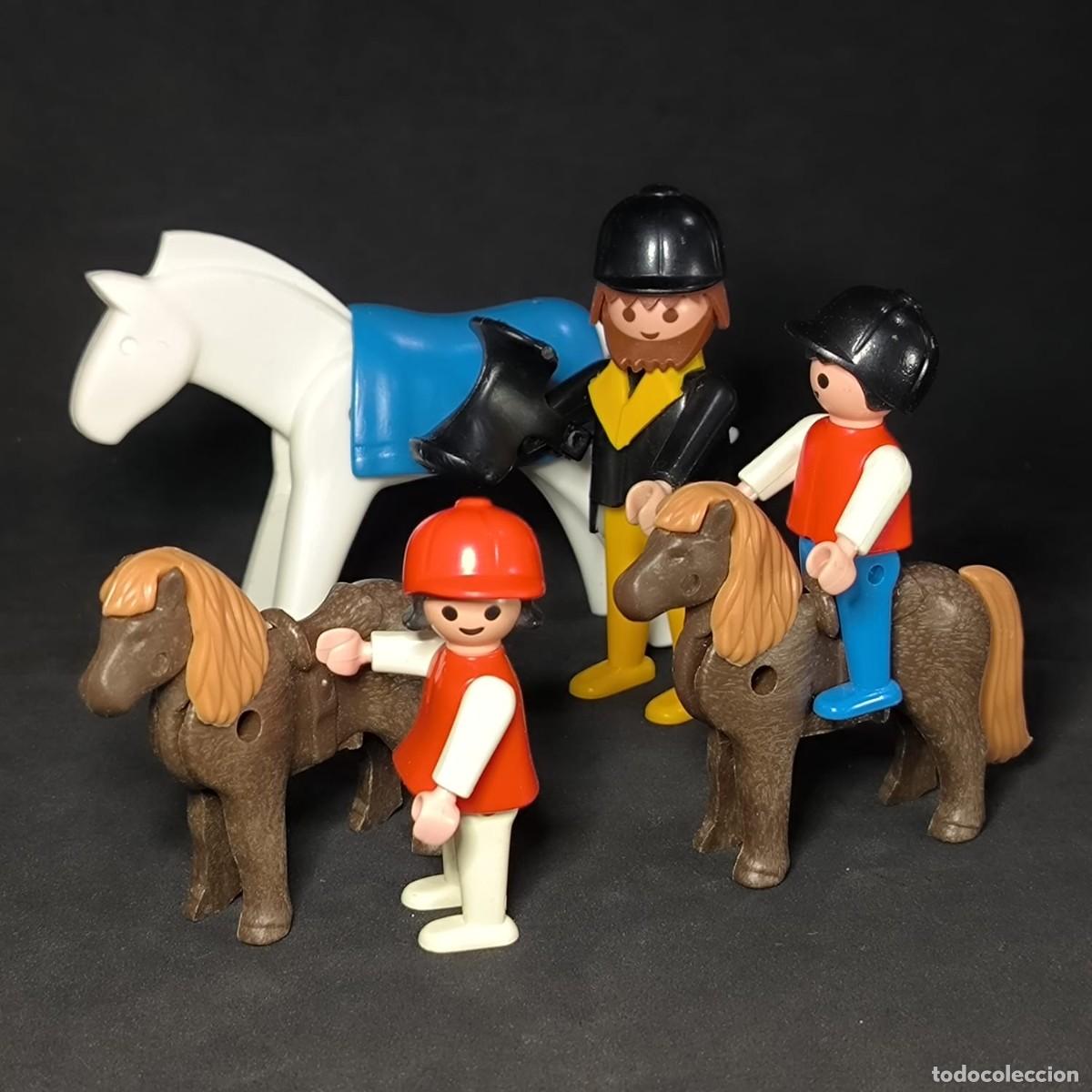 Playmobil: Playmobil jinetes con ponys ☼