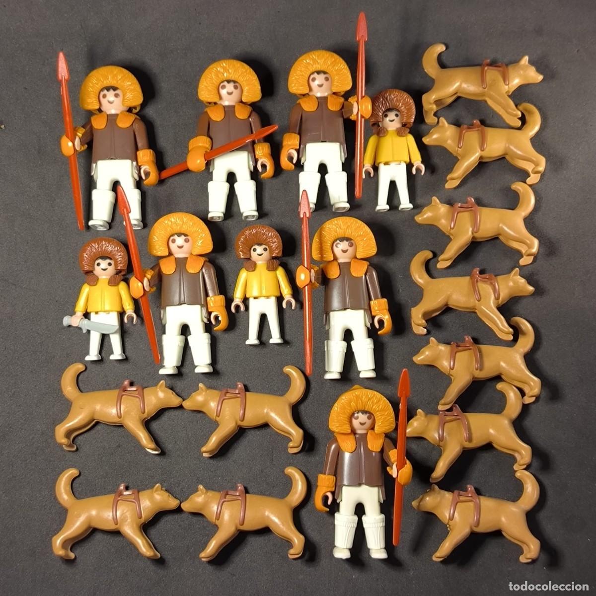 Playmobil: Playmobil esquimales con perros ☼