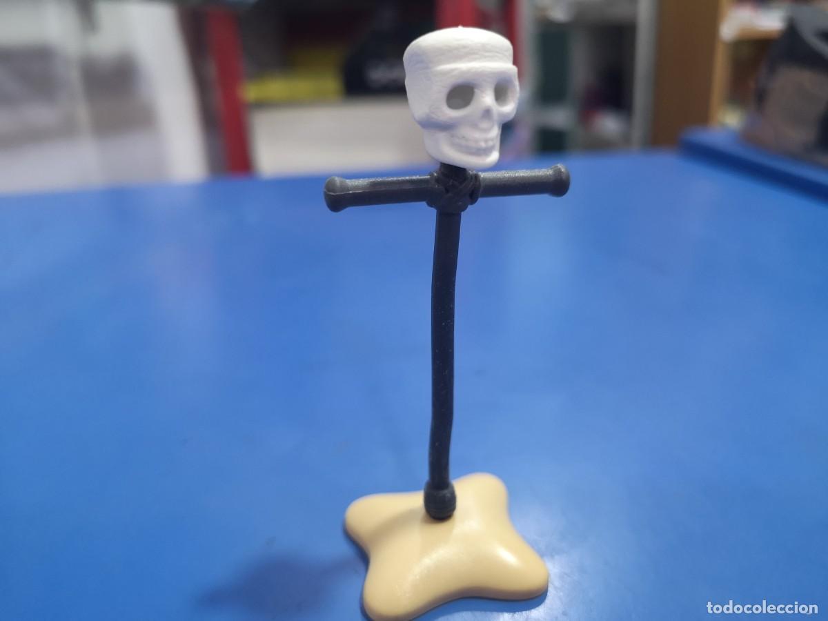 Playmobil: Playmobil isla pirata calavera base cruz tumba cementerio Halloween fat