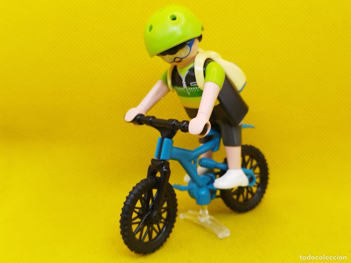 Playmobil: Playmobil Ciclista con bici de monta&ntilde;a