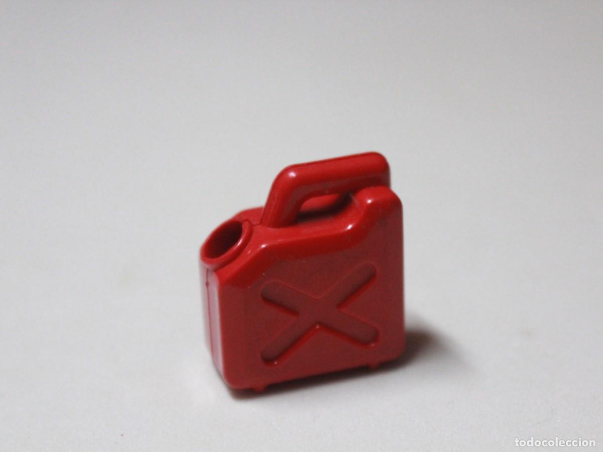 Playmobil: Accesorio playmobil bid&oacute;n gasolina rojo combustible taller veh&iacute;culo
