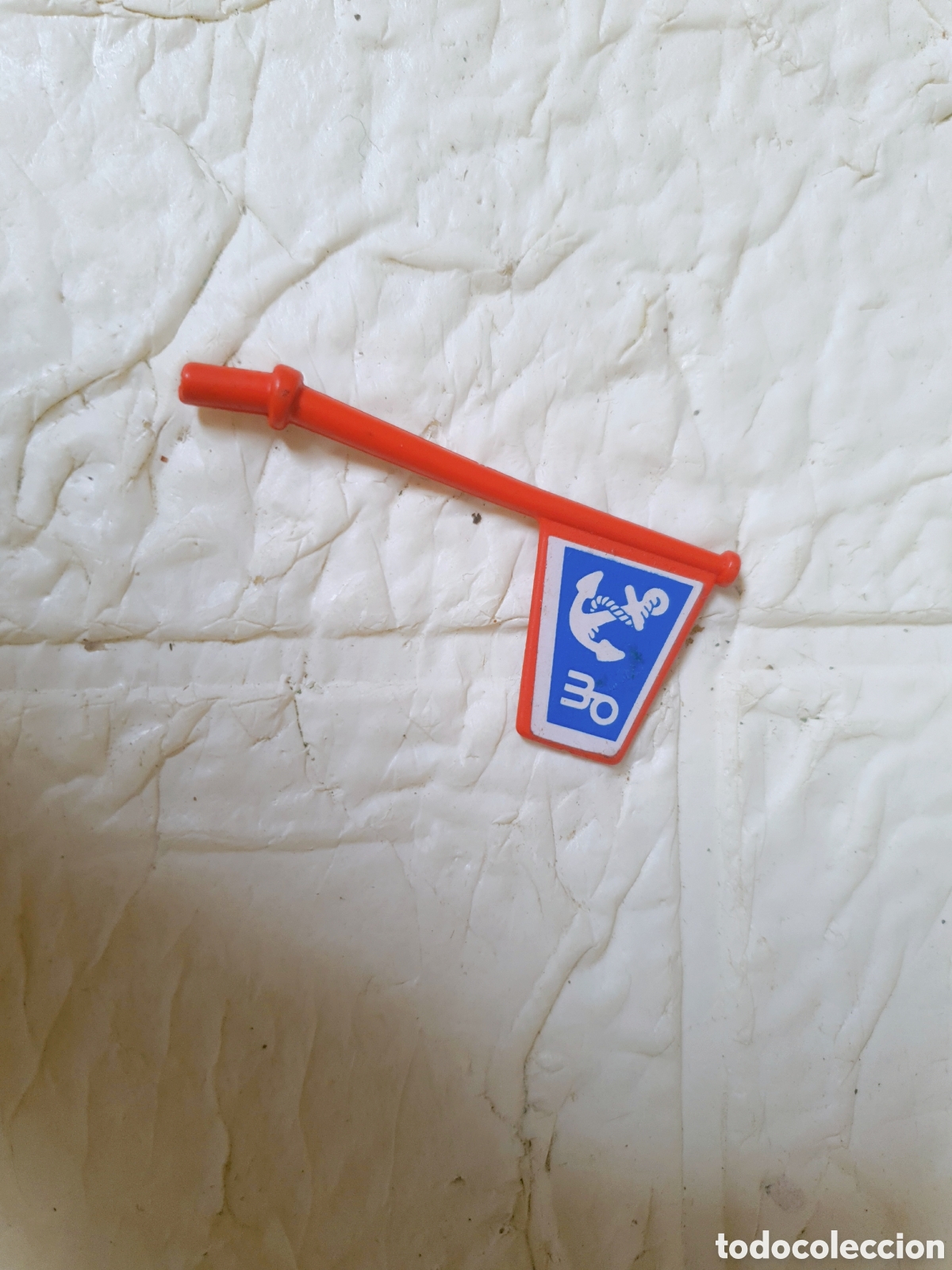 Playmobil: PLAYMOBIL BANDERA BANDERIN LANCHA 3142 BARCA ZODIAC MOTOR SIMILAR 3063 3941 4997 4144 6864 3009 4429
