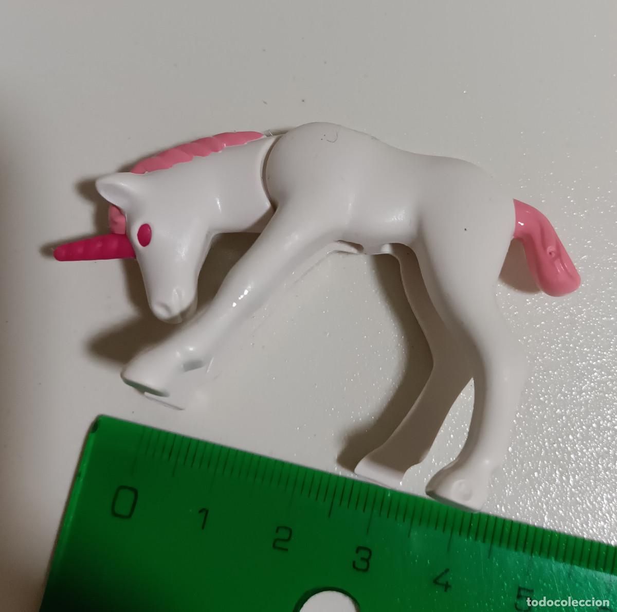 Playmobil: PLAYMOBIL UNICORNIO REF 30655872 SETS 7477 6055 animal fantastico fantasia rosa pink blanco