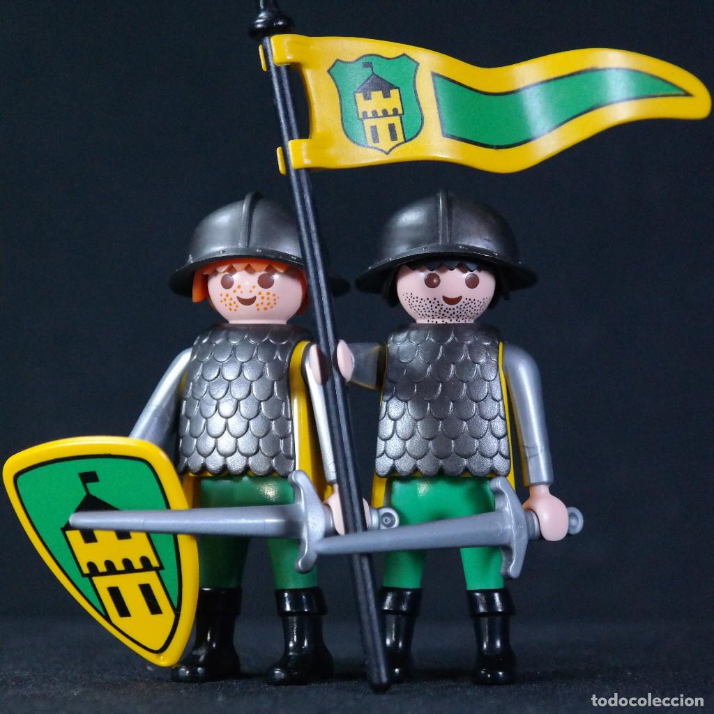 Playmobil: Playmobil dos caballeros medievales de la torre ☼