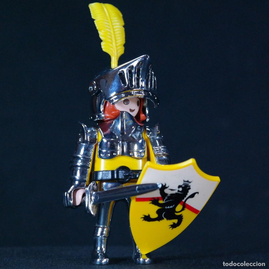 Playmobil: Playmobil caballero medieval cromado ☼