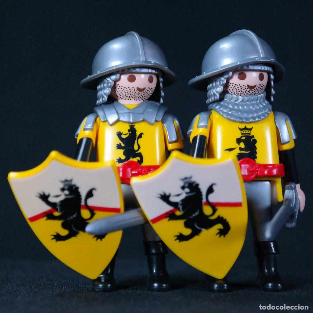 Playmobil: Playmobil dos caballeros de leon ☼