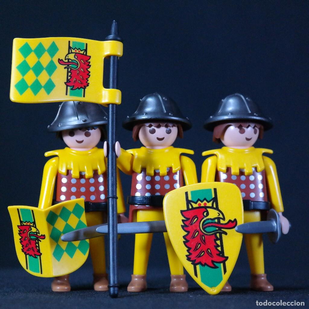 Playmobil: Playmobil 3 caballeros medievales ☼