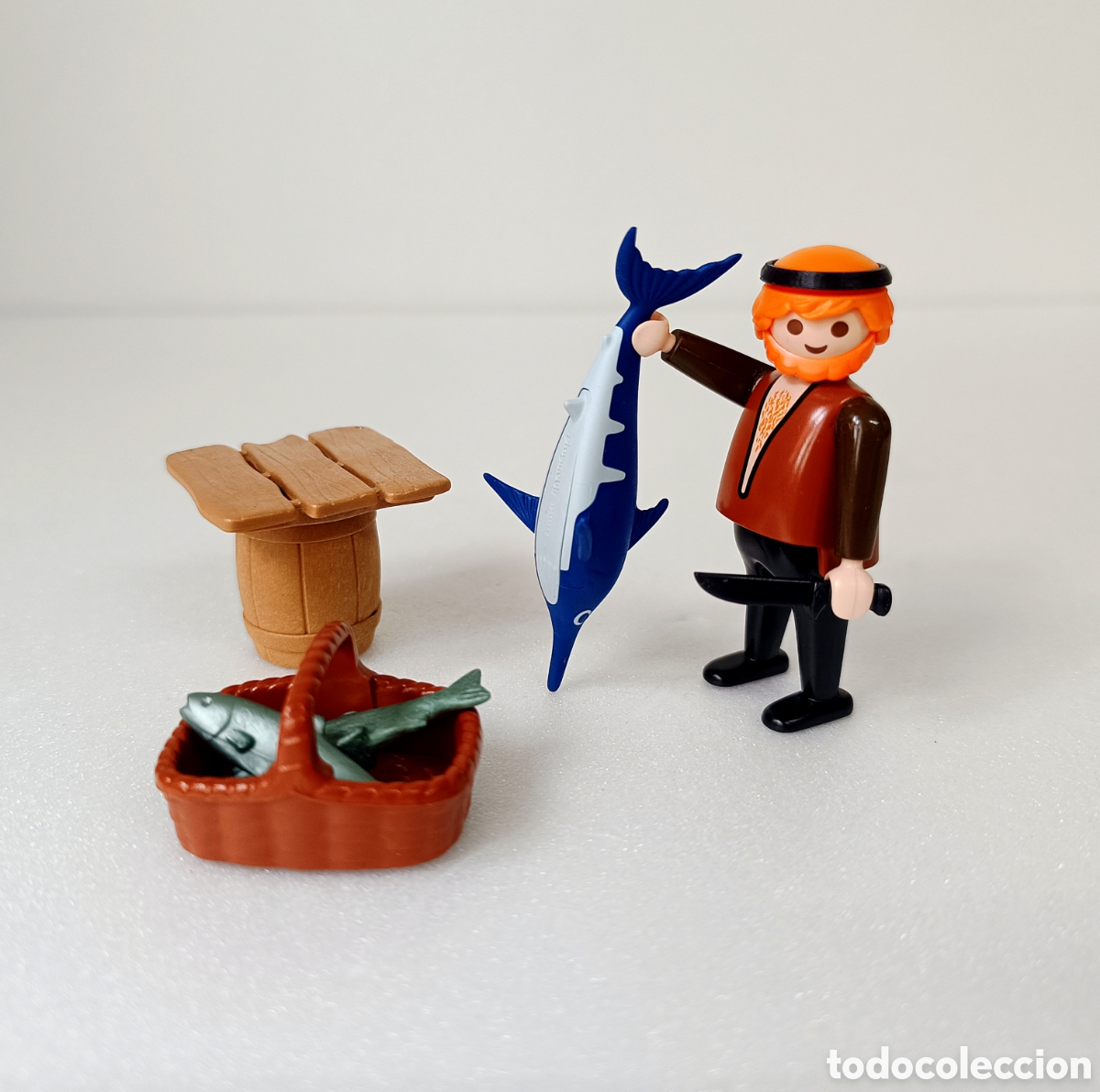 Playmobil: Aldeano pescadero Bel&eacute;n Playmobil