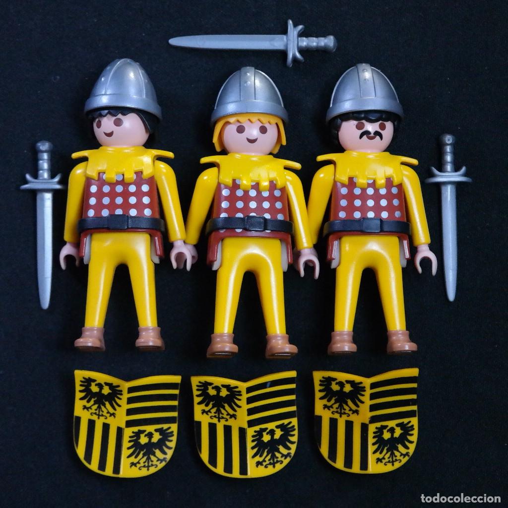 Playmobil: Playmobil 3 caballeros medievales ☼