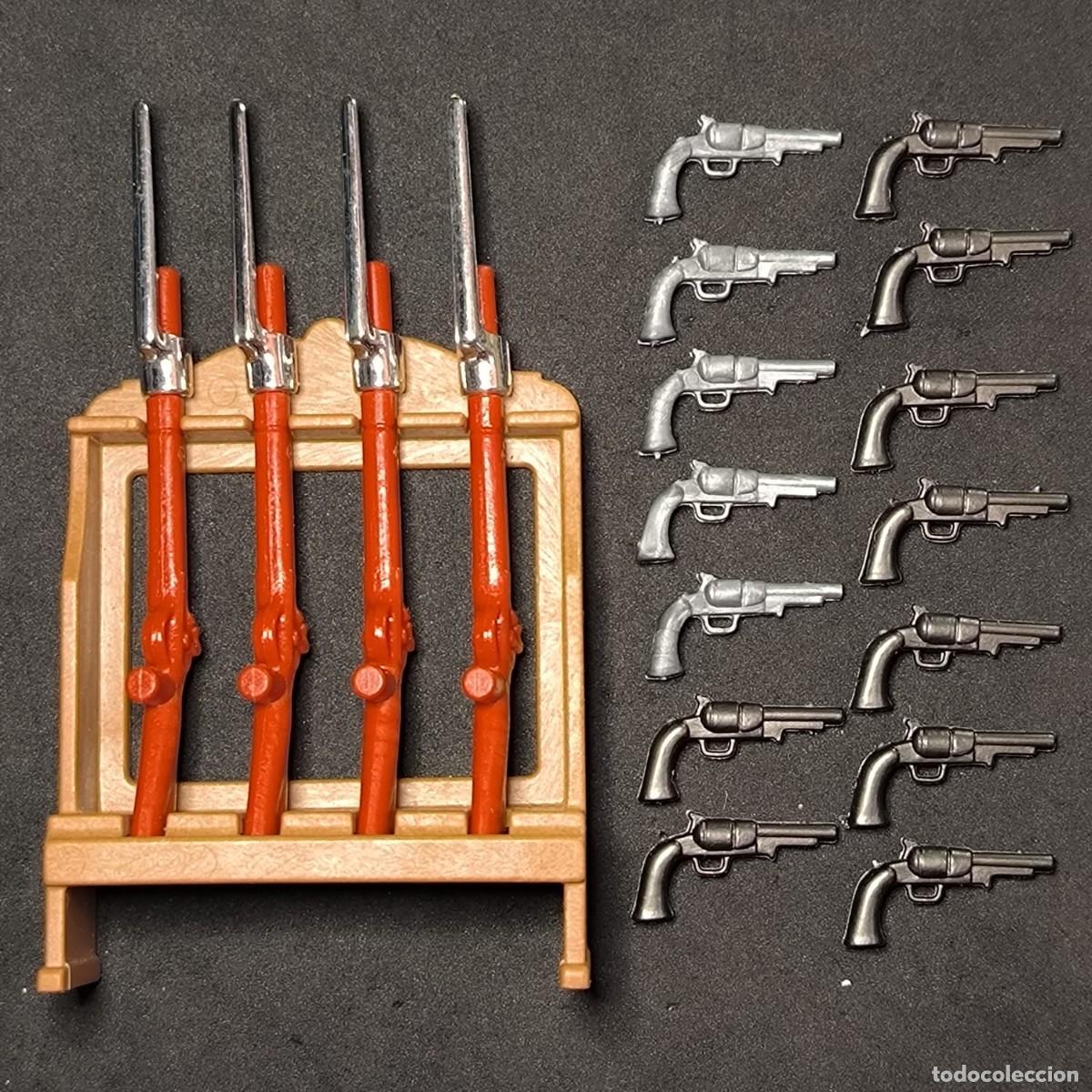 Playmobil: Playmobil armero con rifles y pistolas ☼