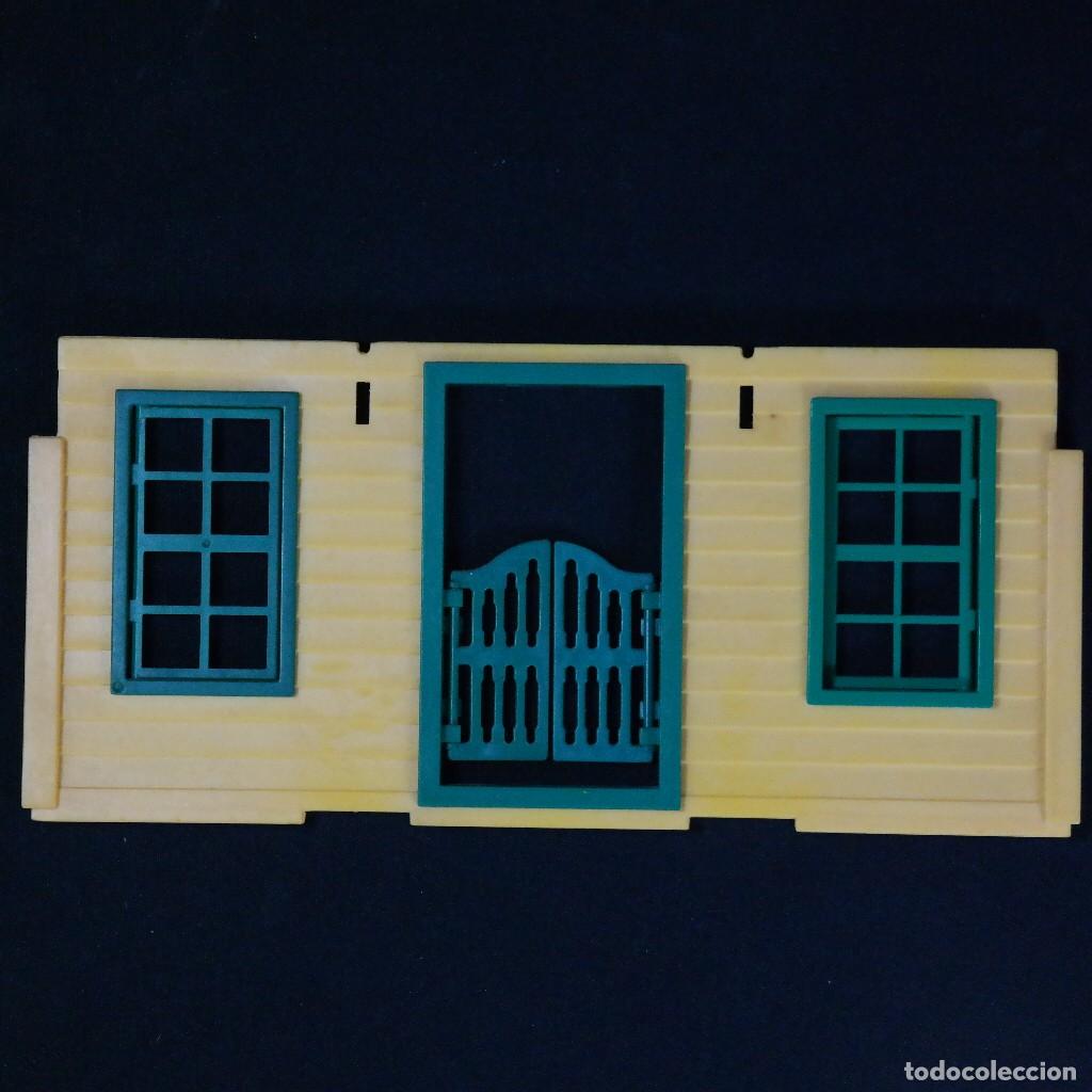 Playmobil: Playmobil frente casa oeste amarilla ☼